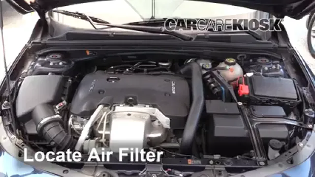 2017 Chevrolet Malibu Premier 2.0L 4 Cyl. Turbo Filtre à air (moteur) Changement